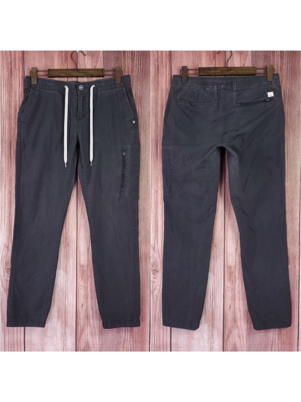 *READ* Vuori Womens Medium Ripstop Pants Gray VW401